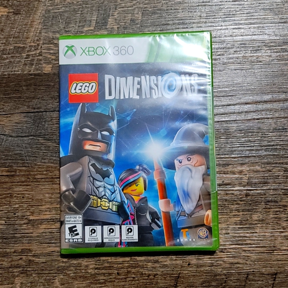 NWT un opened XBOX 360 game LEGO DIMENSIONS brand new sealed